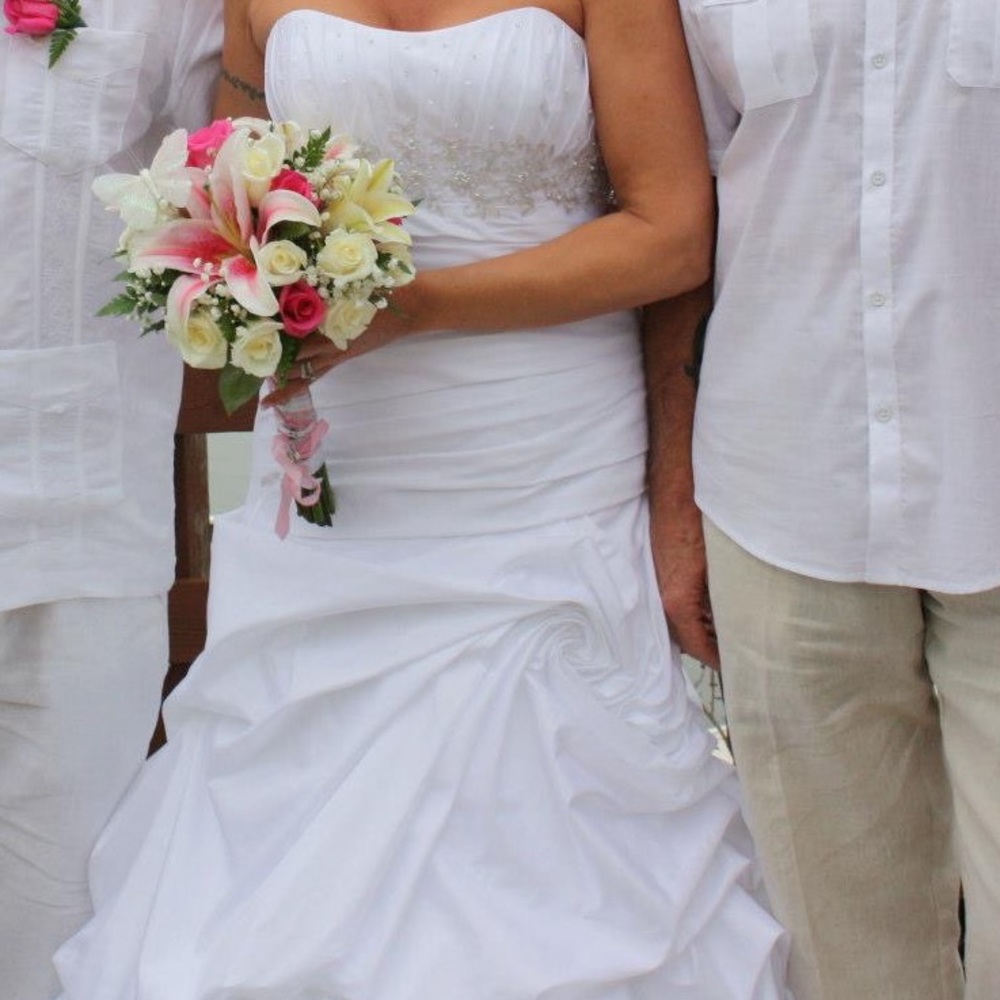 Beautiful wedding dress